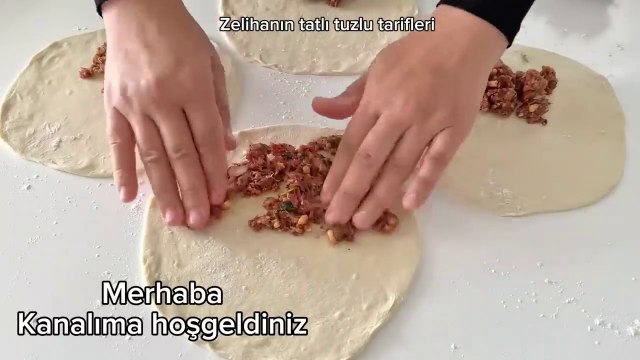 CANIMIZ NE ZAMAN LAHMACUN İSTESE BU TARİFİ YAPIYORUM❗️ÇOK KOLAY✋AZ MALZEMELİ ÇOK LEZZETLİ