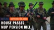 House passes MUP pension bill, putting ball in Senate's court