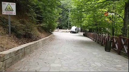 Suuçtu Şelalesi'ndeki bakım çalışmaları başladı