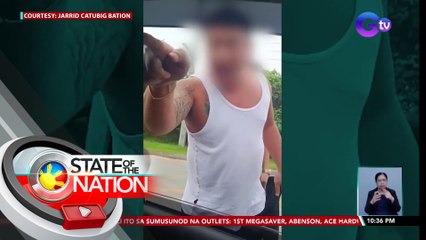 Driver ng SUV na tila hinaharangan ang kasunod na sasakyan, nanugod | SONA