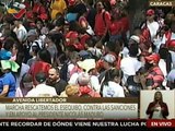 Marea roja inunda las calles de Caracas en respaldo y defensa del territorio de la Guayana Esequiba