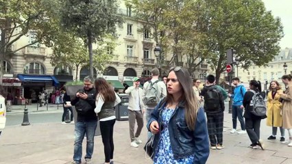 SIDEWALK IN PARIS FRANCE || WALKING IN PARIS - SUMMER 2023|| TIP TOP STREET WALK ||