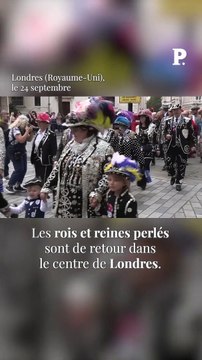 Londres : qu'est-ce que la tradition des rois et reines perlés ?