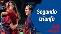 Deportes VTV | Vinotinto femenina triunfa por segunda vez ante Uruguay en partido amistoso en Caracas