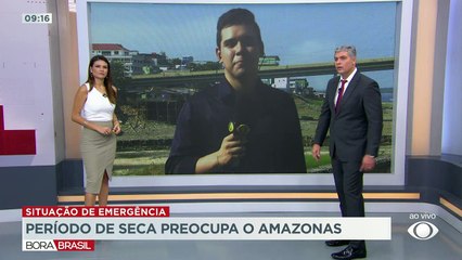 Período de seca preocupa o Amazonas