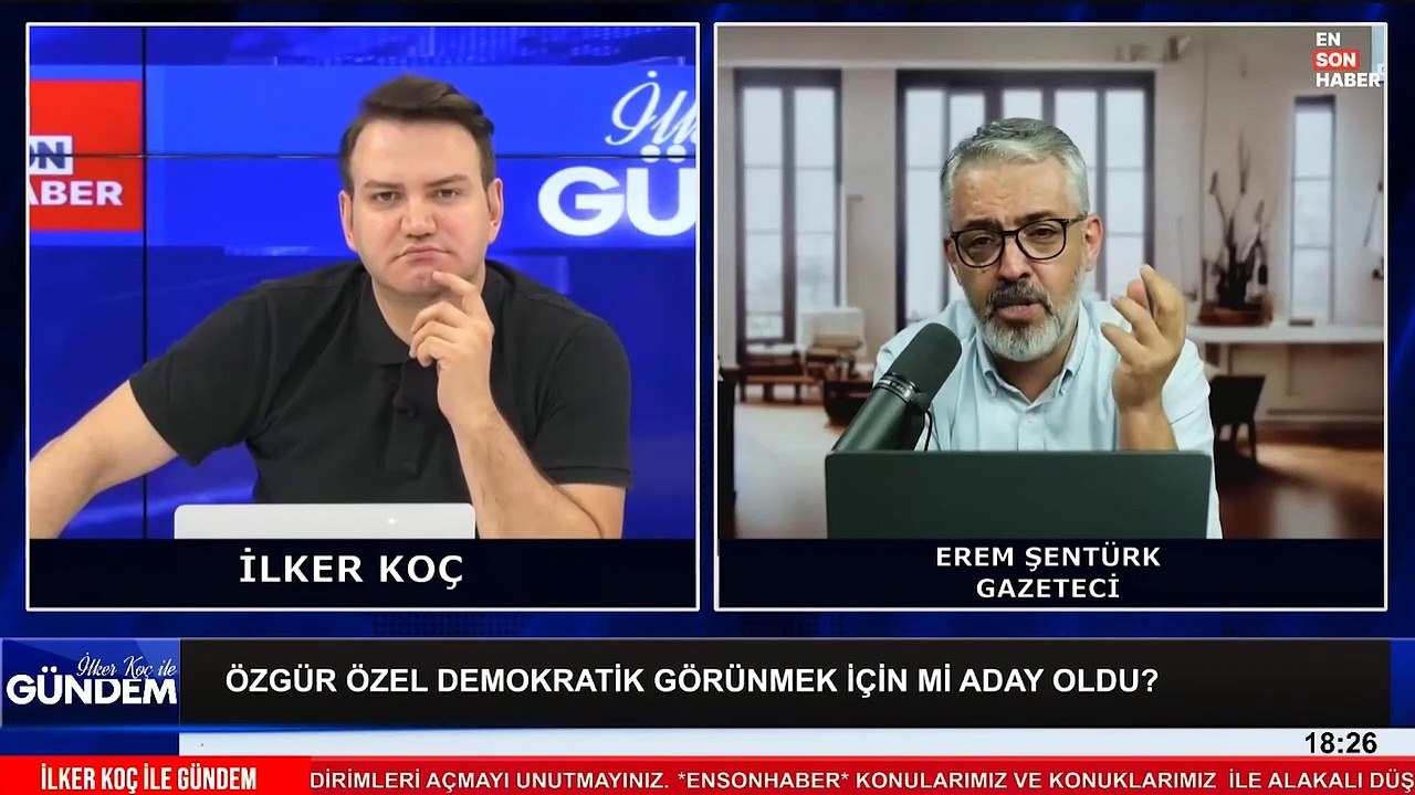 Erem Şentürk: CHP 49 milyon lira öderse kurtuluş reçetelerini açıklarım