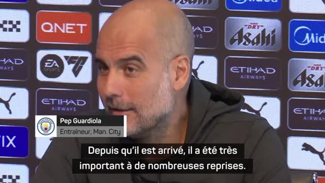 Man. City - Guardiola : "Depuis qu'il est arrivé, Phillips a été très important à de nombreuses reprises"