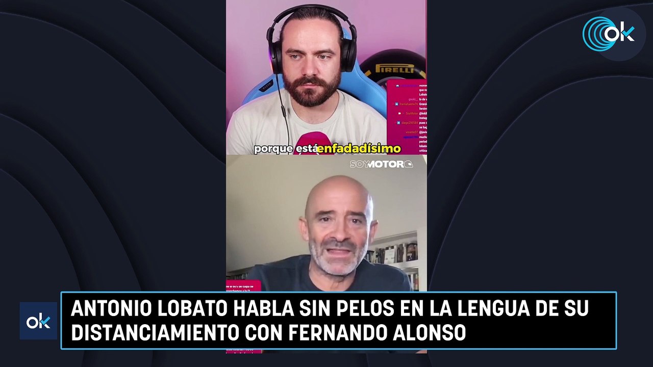 Antonio Lobato habla sin pelos en la lengua de su distanciamiento con Fernando Alonso