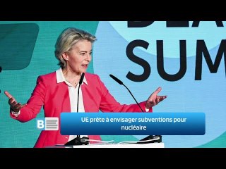 UE prête à envisager subventions pour nucléaire