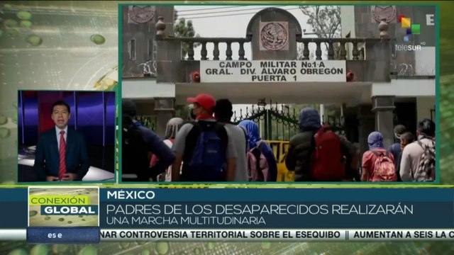 México: Realizarán marcha para conmemorar aniversario del caso Ayotzinapa