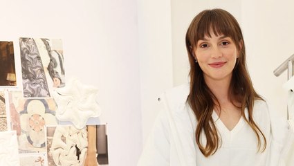 Leighton Meester's Take on the Season's Hardest Color Combination Couldn't Have Been Cozier