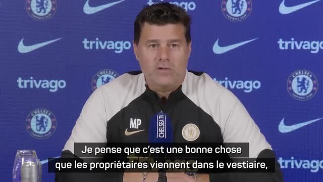 Chelsea - Pochettino : Une bonne chose que les propriétaires viennent dans le vestiaire