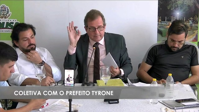 Tyrone confirma que quer criar três secretarias para vereadores com salários pagos pela Câmara
