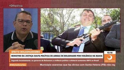 “Governo de Bolsonaro foi extremamente violento em todos os sentidos”, critica apresentador