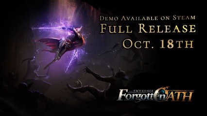 The Awakener Forgotten Oath Official Release Date Announcement Trailer