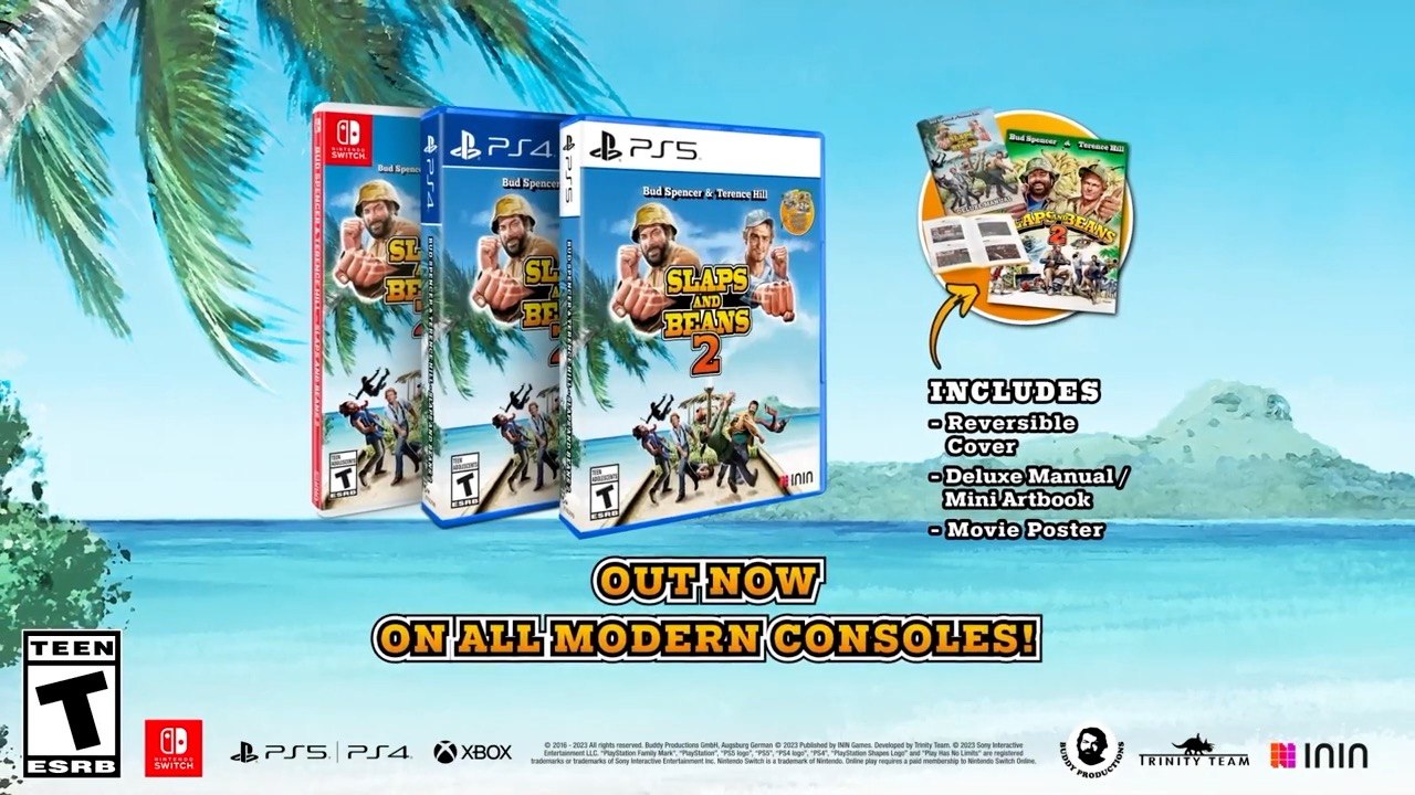 Bud Spencer and Terence Hill Slaps and Beans 2 Official Launch Trailer