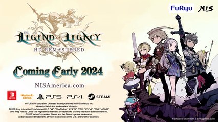 The Legend of Legacy HD Remastered Official Announcement Trailer