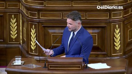 Las 8 preguntas que Rufián lanza a Feijóo al que promete apoyar en la investidura si le responde adecuadamente