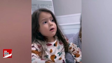 Kendisinden hoşlanan çocuğu annesine anlatan minik kız