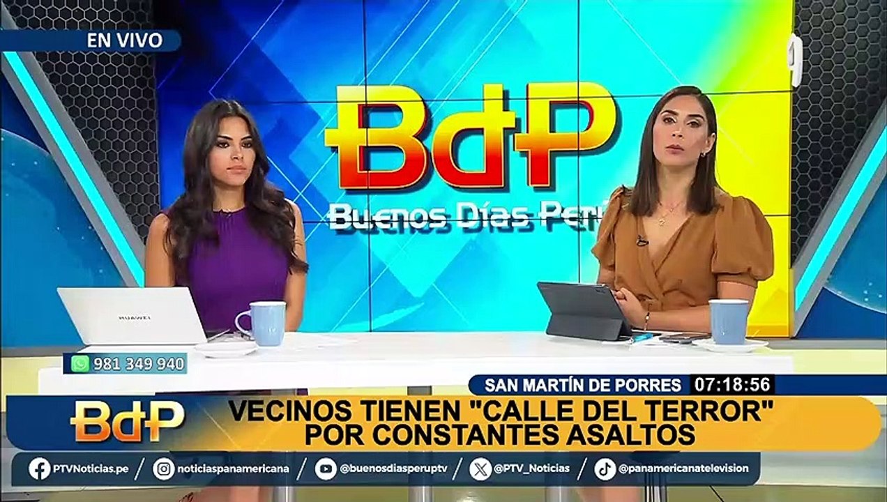 'Calle del terror' en SMP: Vecinos denuncian que ola de robos al paso continúa pese a estado de emergencia