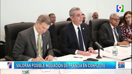 Estiman ofrecimiento de Francia para mediar en conflicto con Haití | Primera Emisión SIN