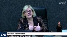 Ministra chora em última sessão no CNJ