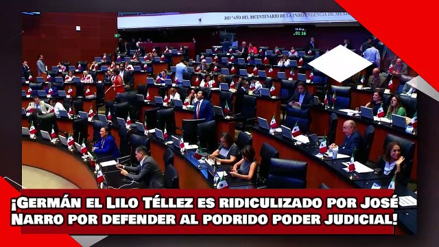 ¡VEAN! ¡Germán el Lilo Téllez es ridiculizado por José Narro por defender al podrido poder judicial!