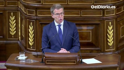 Feijóo ofrece una réplica conjunta a ERC y Junts: "No acepto que para llegar a sus objetivos incumplan la ley"