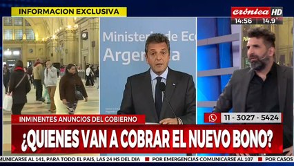 Consultorio en vivo: ¿Para quién va a ser el nuevo bono?