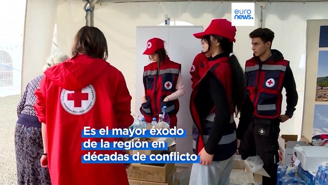 Ascienden a más de 28 000 los armenios desplazados de Nagorno Karabaj a Armenia