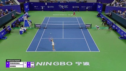 Nadia Podoroska se metió en los octavos de final en China