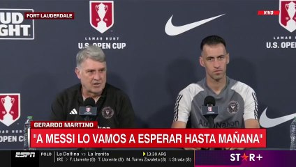 Tata Martino se refirió a la presencia de Messi en el encuentro de mañana