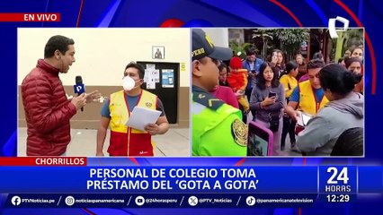 Скачать видео: Chorrillos: delincuentes extranjeros estarían extorsionando a personal de un colegio