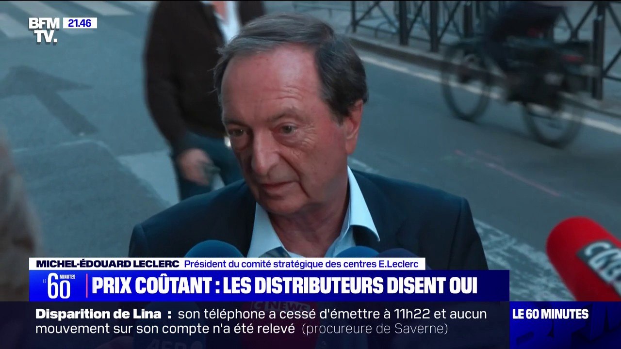 Carburant à prix coûtant: "Il appartient à la puissance publique d'obtenir la même chose, de manière conséquente, des raffineurs et des fournisseurs de carburant", pour Michel-Édouard Leclerc