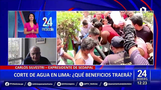 Carlos Silvestri sobre corte de agua anunciado por Sedapal: Es una obra que va a traer mejoras