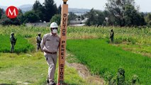 Bomberos atienden fuga de gas derivada de toma clandestina en Edomex