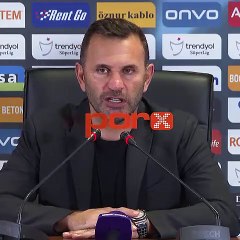 Okan Buruk: "Yenileri hazırlıyor, maçları kazanıyoruz"