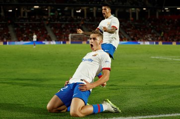 ( supp ) La Liga : Le Barça sauvé par Fermin, la nouvelle pépite de la Masia, contre Majorque