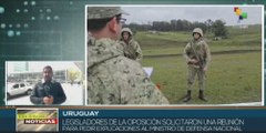 Uruguay: Gobierno negocia con EE. UU. ingreso de tropas para supuestas acciones contra el narcotráfico