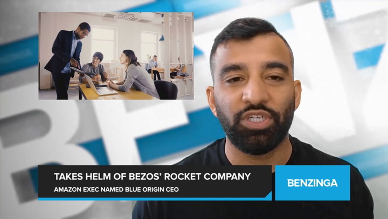 Amazon executive Dave Limp to take the helm as Blue Origin's new CEO in ...