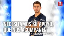 Lisandro Magallán manda MENSAJE a la AFICIÓN de Pumas de cara al duelo ante América en el Estadio Azteca
