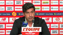 Fonseca après la défaite contre Reims : « Je suis content de la performance » - Foot - L1 - Lille