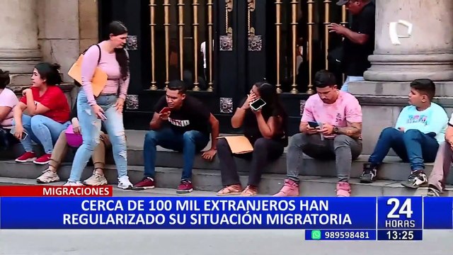 Migraciones: 100 mil extranjeros en Perú iniciaron proceso de regularización migratoria