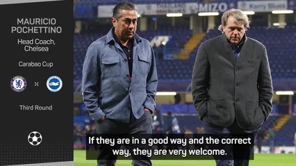 Pochettino has no issues with Chelsea owners coming into dressing room