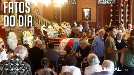 Télécharger la video: Com homenagens, autoridades e amigos celebram adeus para Paulo André Barata no Theatro da Paz