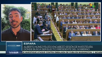 España: Se desarrolla sesión de investidura para presidente del Gobierno