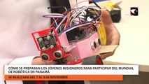 Cómo se preparan los jóvenes misioneros para participar del mundial de robótica en Panamá