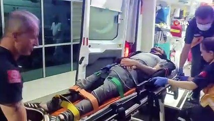 Gebze'de Ters Yönde Seyreden Araç Motosikletle Çarpıştı