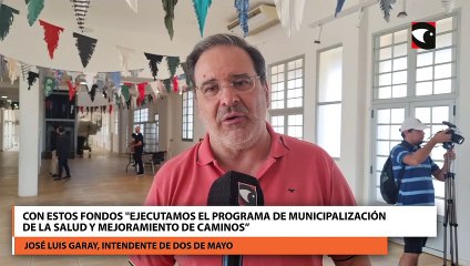 Con estos fondos ejecutamos el programa de municipalización de la salud y mejoramiento de caminos”