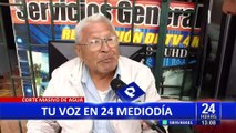 Ciudadanos opinan sobre corte de agua anunciado por Sedapal en 22 distritos